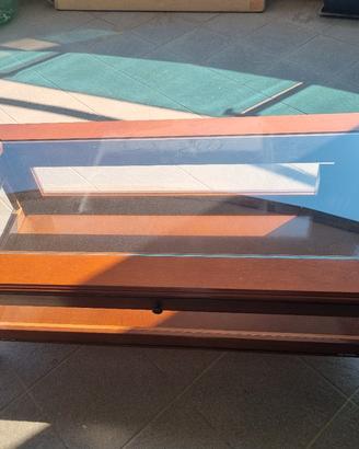 tavolino salotto in legno arte povera