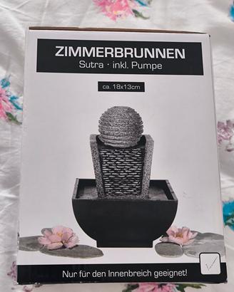 Fontana da Interno Zen "Sutra" NUOVA – Con Pompa