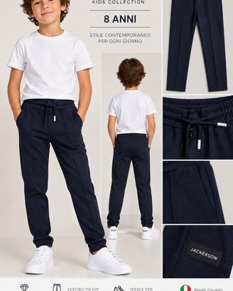 Pantaloni Jackerson bambino 8 anni nuovi