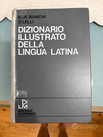 Dizionario latino italiano Bianchi Lelli Le Monnie
