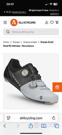 Scarpe scott road rc pro n. 41