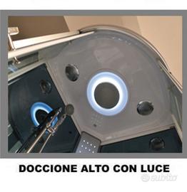 doccia bluetooth con sauna ozonoterapia cromoterap
