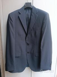 Blazer Fresco Lana blu navy