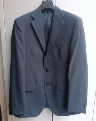 Blazer Fresco Lana blu navy