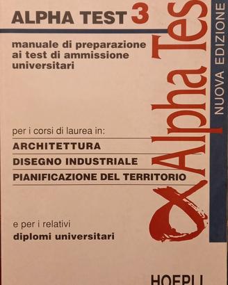 Alpha Test 3 - Manuale per test universitari