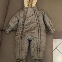 Tuta neve bimbo marrone Prenatal