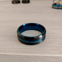 anello blu e nero 