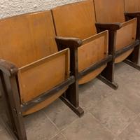 sedie cinema in legno