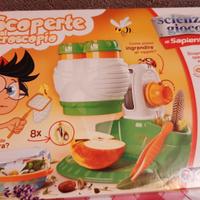 Microscopio sapientino Clementoni originale