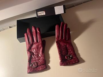 Guanti in pelle rivestiti internamente