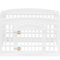 Recinto per cani da interno in plastica