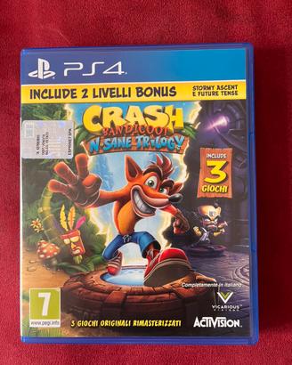 CRASH BANDICOOT n-sane trilogy ps4