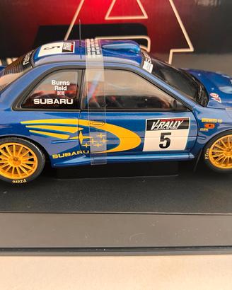 Autoart Subaru Impreza N.5 Burns/Ride Francia '99