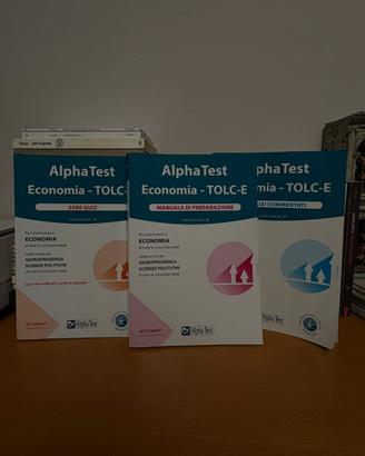 Alpha test economia - TOLC - E