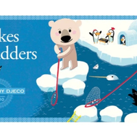 Djeco Snakes and Ladders, Gioco con pinguini