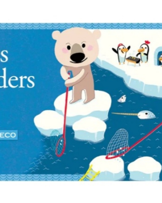 Djeco Snakes and Ladders, Gioco con pinguini