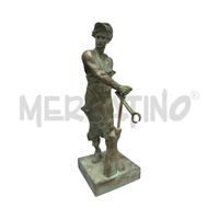 SCULTURA FABBRO BRONZO