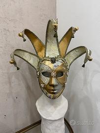 Maschera Giullare d'Oro Veneziana