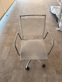 Sedie calligaris con ruote per parquet