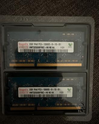Ram Macbook 2x2gb (4GB)