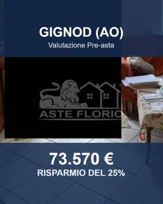 Immobile in asta di 96 m² a Gignod