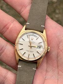 Rolex Day Date 1803 Silver chapter ring dial