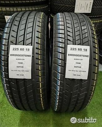 2 gomme 225 60 18 BRIDGESTONE RIF2144
