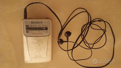 radio tascabile vintage Sony SRF-S16 - funzionante