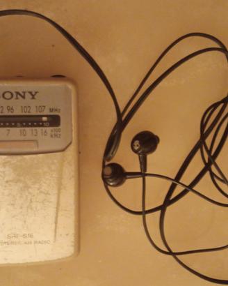 radio tascabile vintage Sony SRF-S16 - funzionante