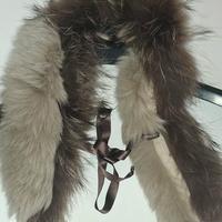 Collo in Vera Pelliccia (Volpe/Murmasky) con Fiocc