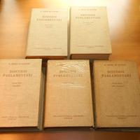 Discorsi Parlamentari, C. Benso Di Cavour I-IV-VI-