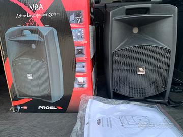 Cassa Amplificata PROEL V8A -300W RMS
