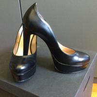 Décolleté pelle nera