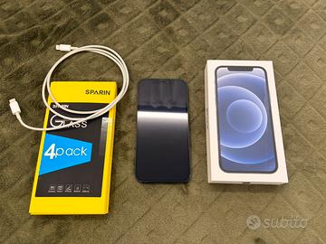 Iphone 12 nero 128 gb come nuovo