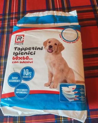 tappetini per cani n 2  x 10