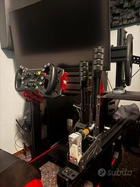 Postazione sim racing / simagic / trakracer