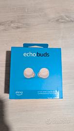 Cuffie Echo Buds Amazon con Alexa Nuove Bianche