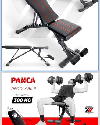 Panca regolabile palestra