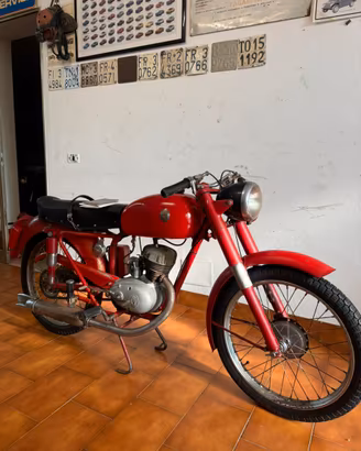 Moto Maserati 125 T2 1955 corredo completo