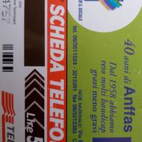 Scheda telefonica Telecom Italia