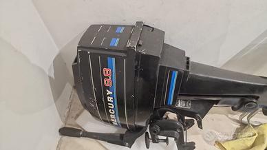 motore mercury 9.8 fuoribordo elica barca 2 tempi
