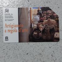 Carta telefonica I.S.O.L.A. tiratura limitata 