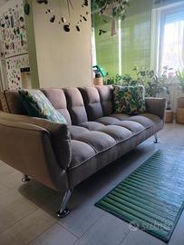 divano tre posti beige 