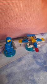 personaggi lego dimensions benny + razzo legomovie