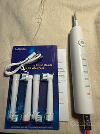 Spazzolino elettrico rotante nuovo