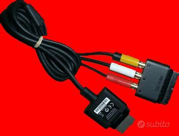 Cavo scart originale piu adattatore xbox 360 slim
