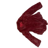 giacca pelliccia cappotto y2kk vintage dress rosso