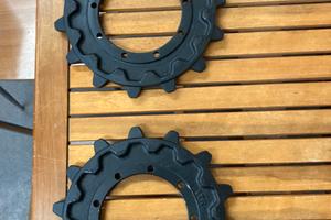 Ruote dentate miniescavatore