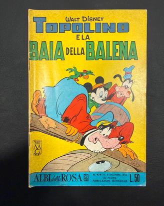 DISNEY n. 474 Topolino e la baia della balena