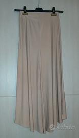 Pantaloni a Palazzo Beige – Taglio Ampio e Fluido